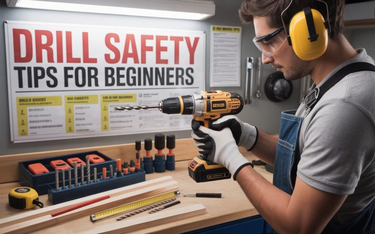 Drill Safety Tips For Beginners